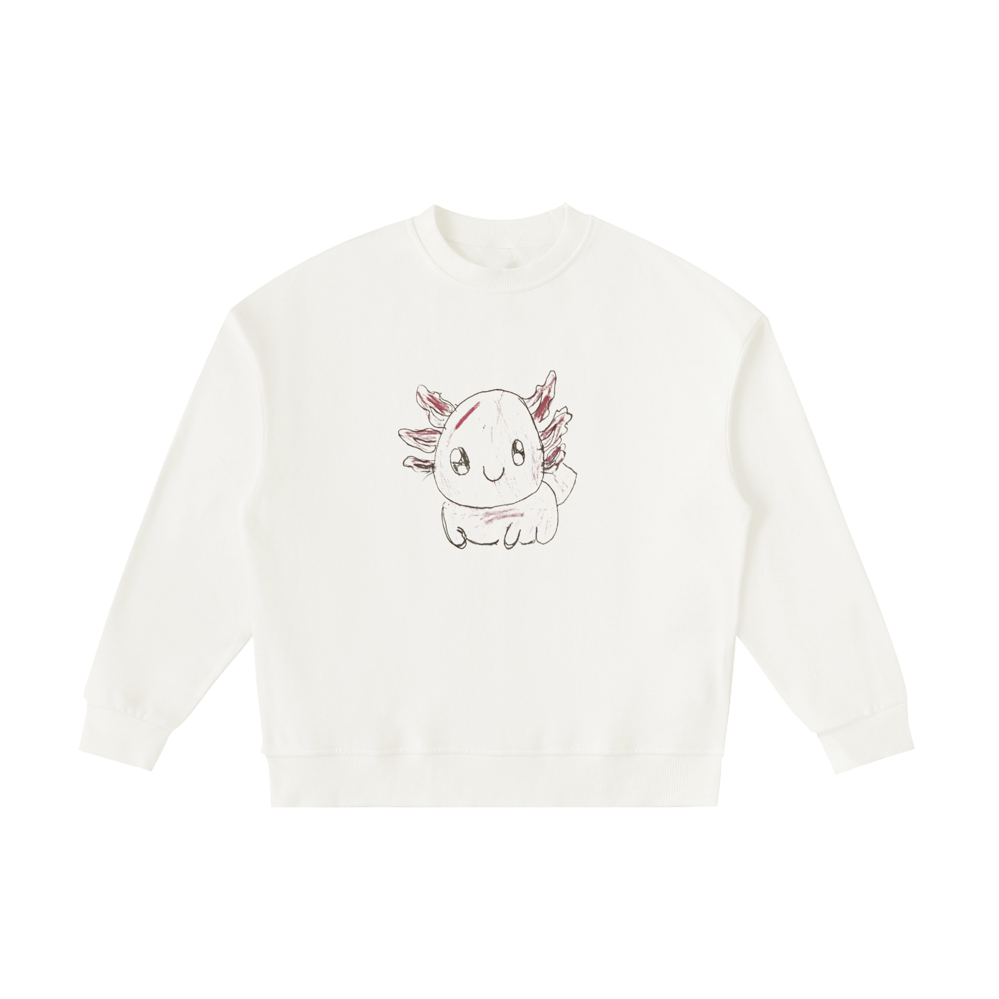 Axi the Axolotl | Kids' Crewneck Sweatshirt