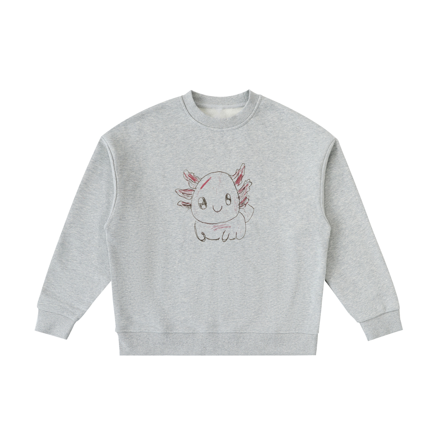 Axi the Axolotl | Kids' Crewneck Sweatshirt