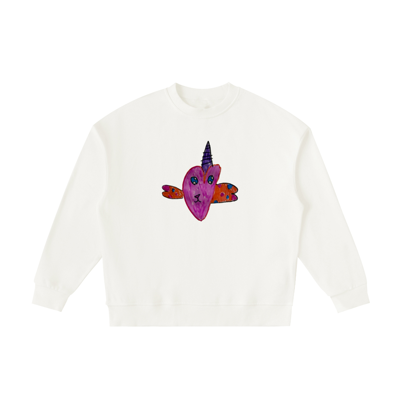Lena Love Bird - Essential Fleece Kids' Crewneck Sweatshirt