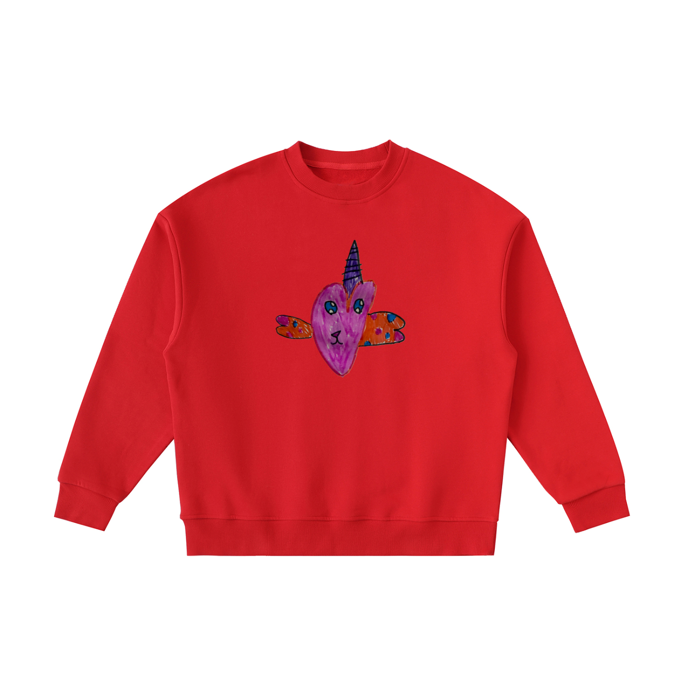 Lena Love Bird - Essential Fleece Kids' Crewneck Sweatshirt
