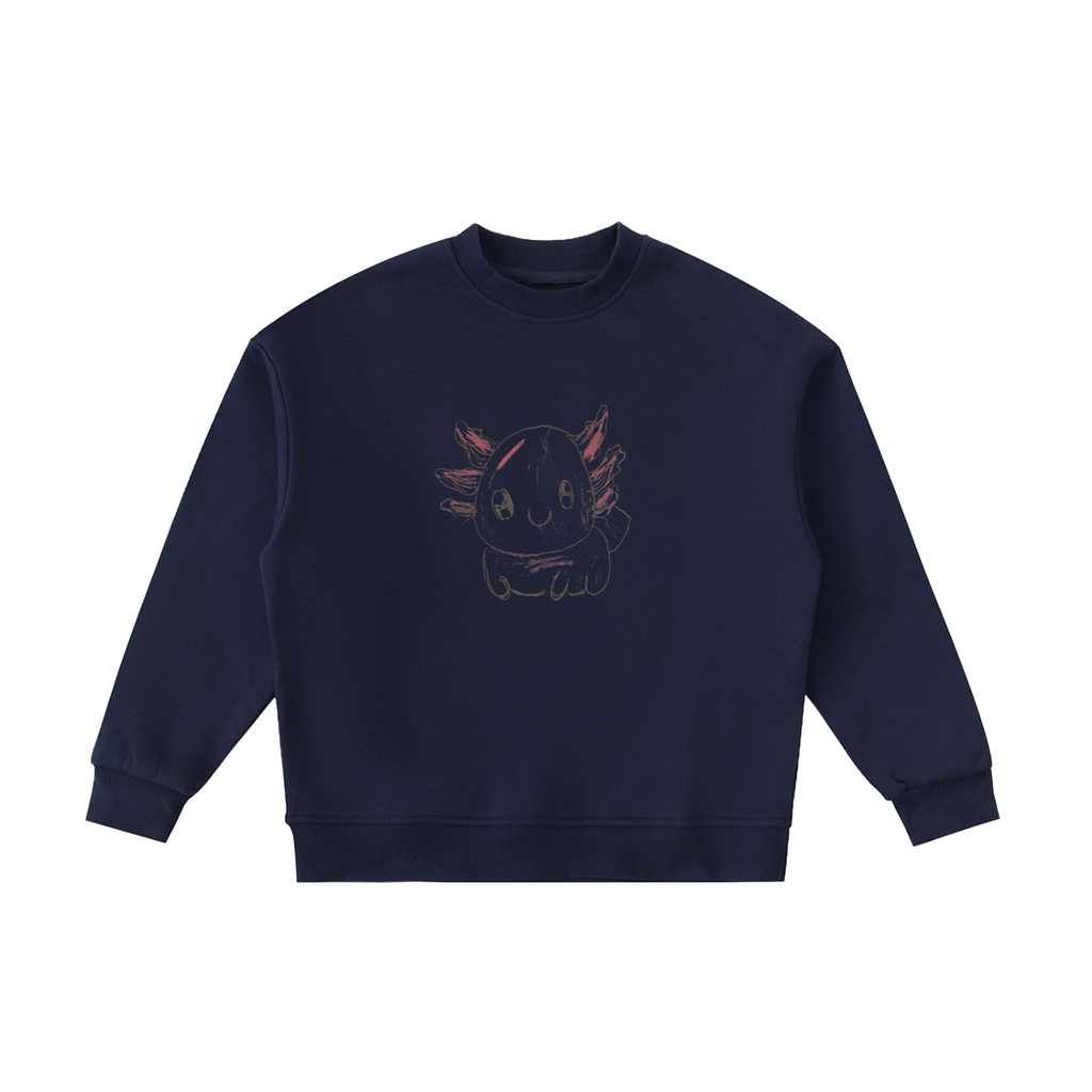 Axi the Axolotl | Kids' Crewneck Sweatshirt